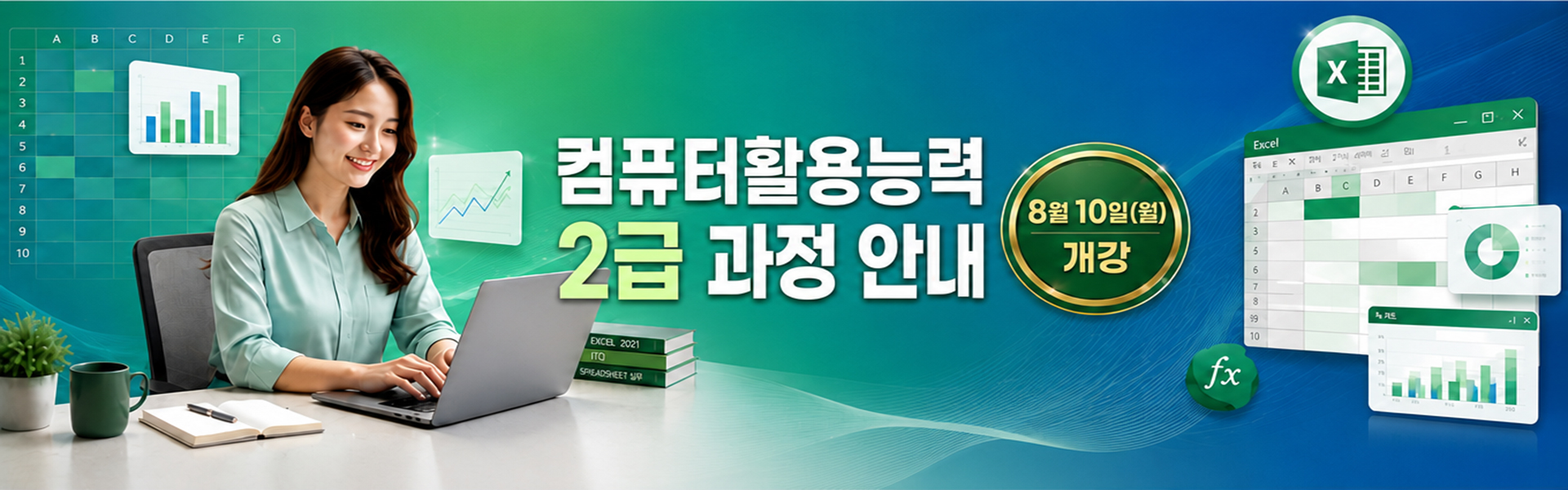 총무사무/ 컴퓨터활용능력 2급 취득
